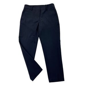 DKNY Dress Pants Women Size 4 Black Straight Leg Career